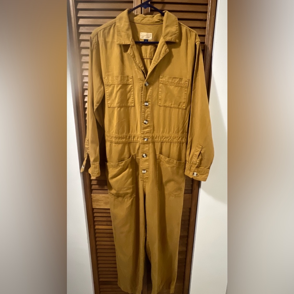 Universal Thread Mustard Jumpsuit